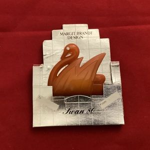 Vintage Swan 80 Margit Brandt Design Brooch